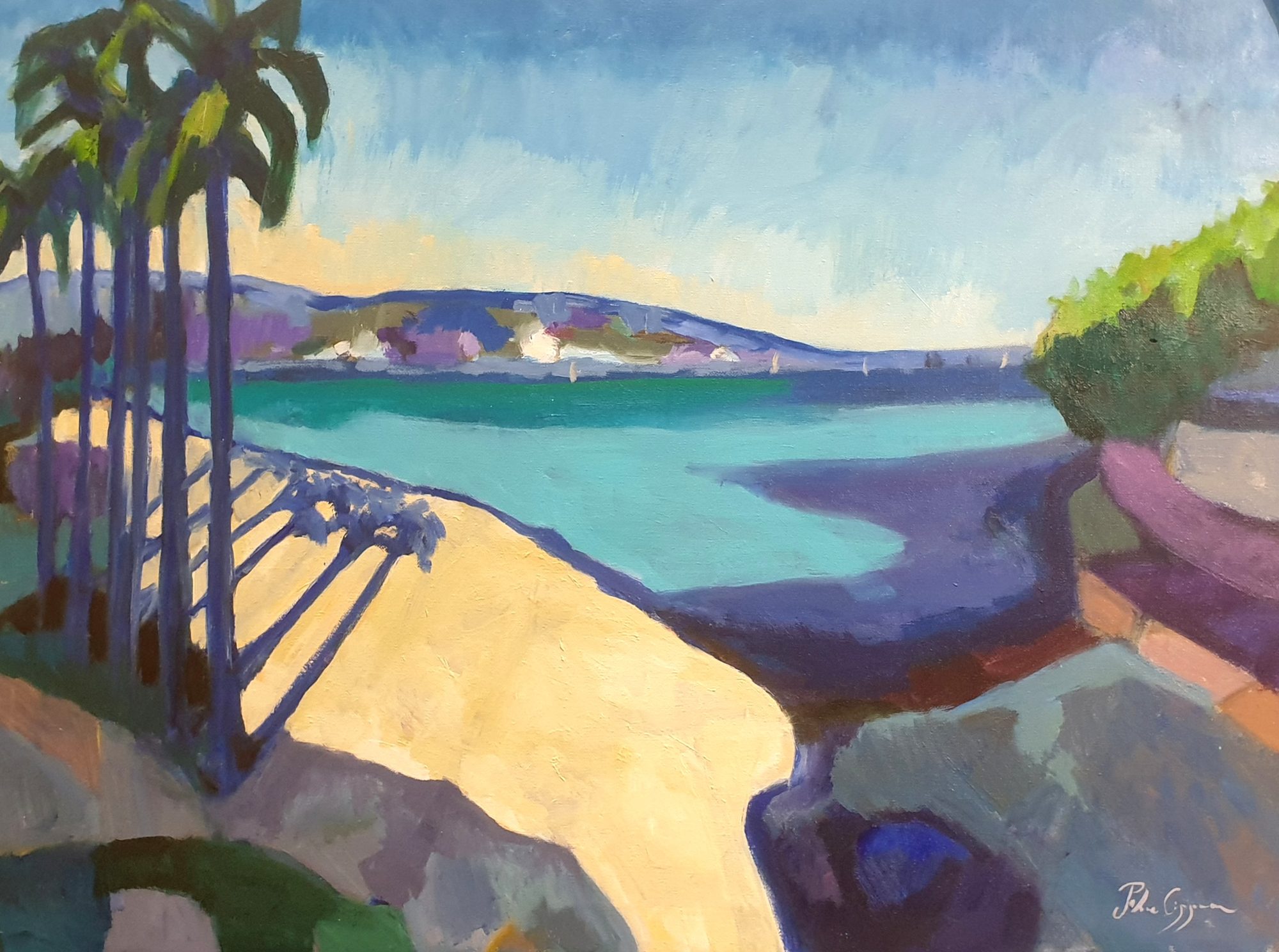 Brise marine, peinture de Michel Phelippeau