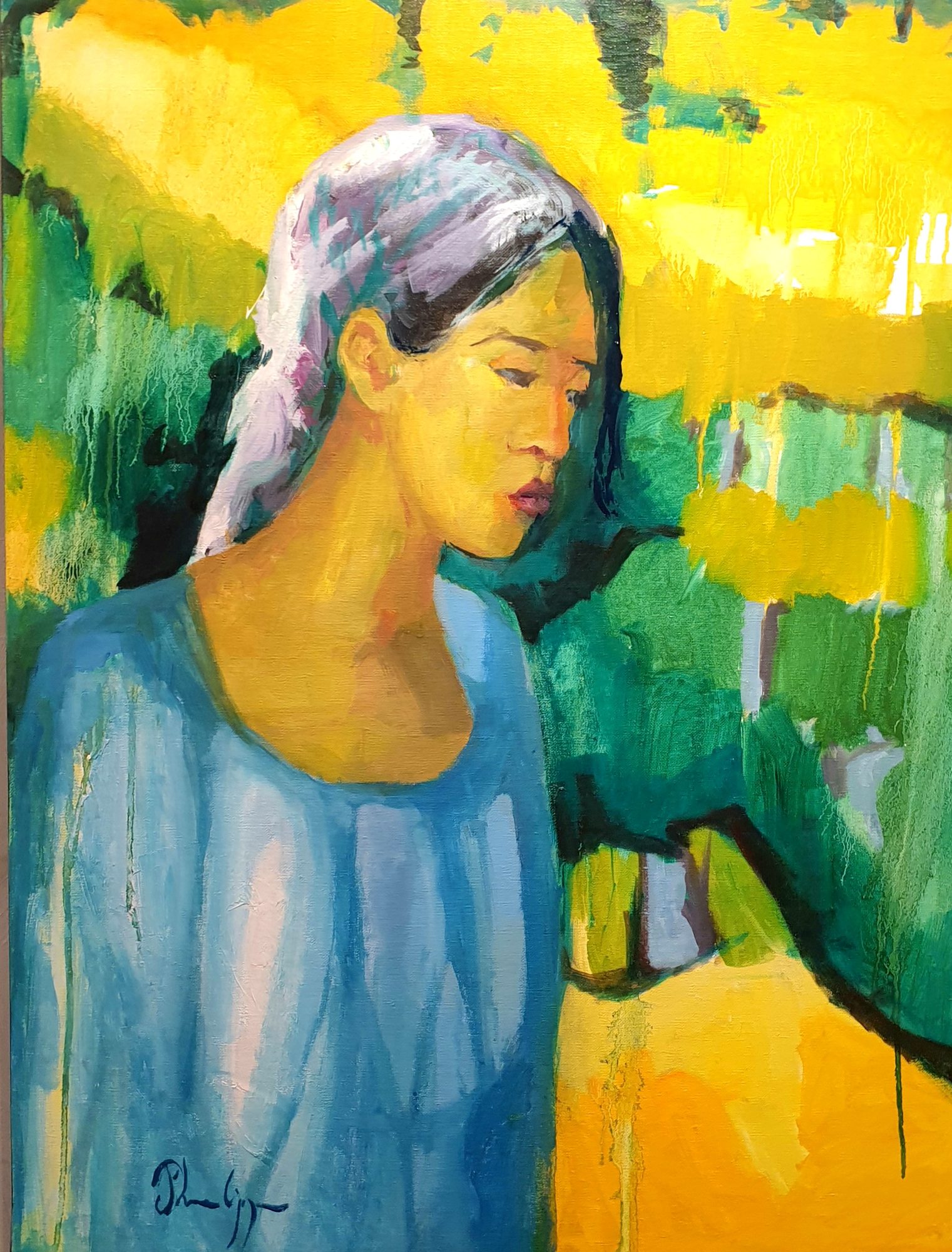 Cresolia, peinture de Michel Phelippeau