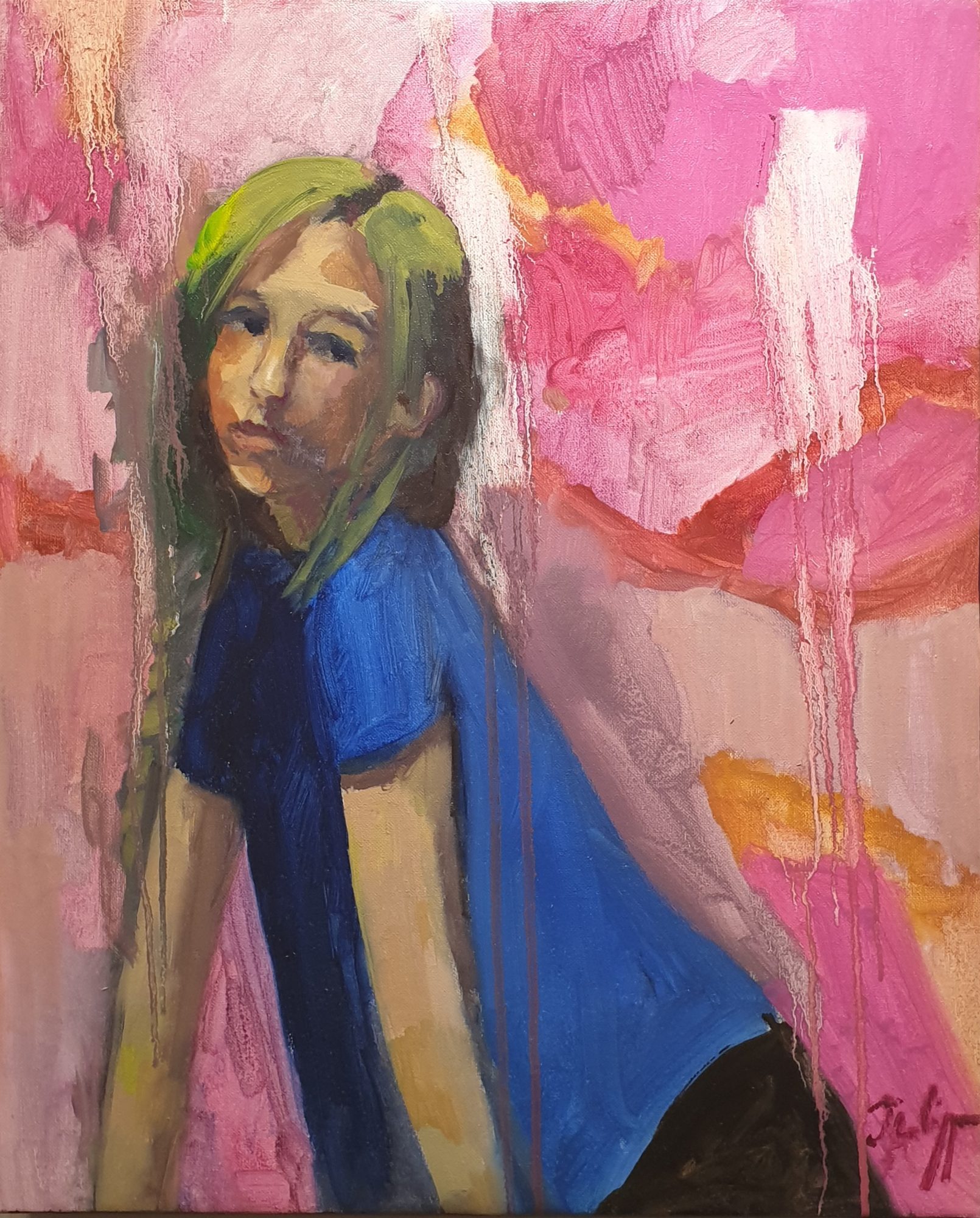 Daltona, peinture de Michel Phelippeau